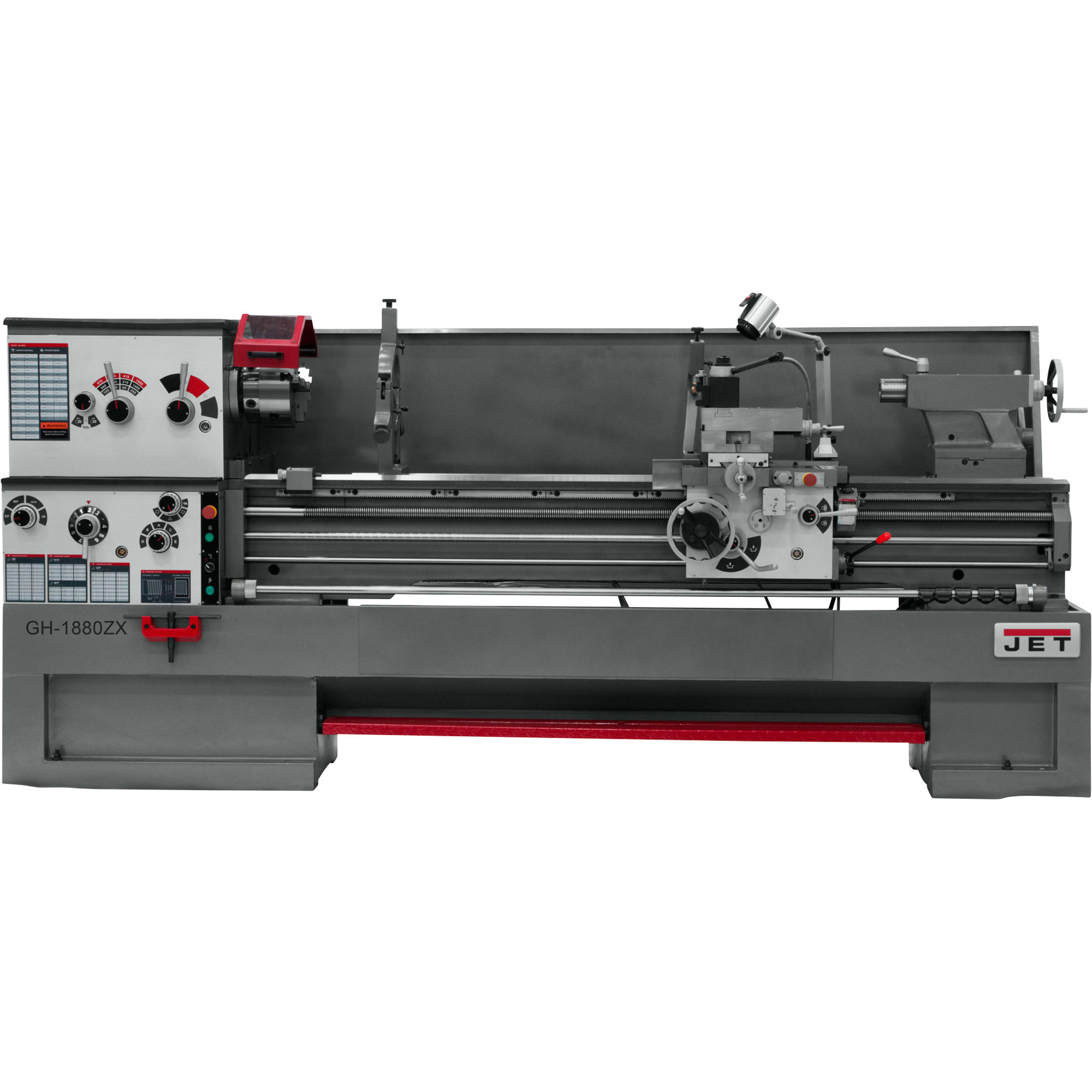JET ZX Series  Large Spindle Bore Lathe, 18in. x 80in., Model# GH-1880ZX/321970